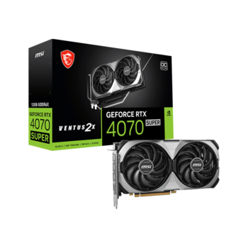 MSI GeForce RTX 4070 SUPER 12G VENTUS 2X OC 