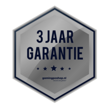 3 jaar garantie en ondersteuning 