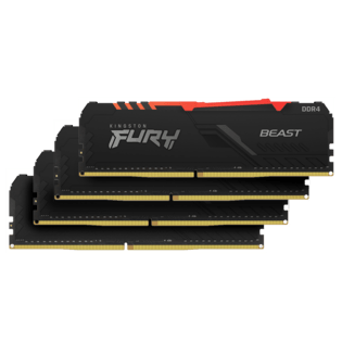 Kingston Fury Beast RGB 128GB DDR4-3600