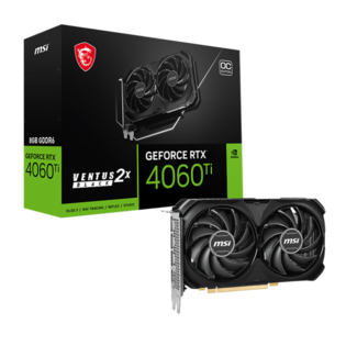 MSI GeForce RTX 4060 Ti Ventus 2X 8G OCV1 LHR