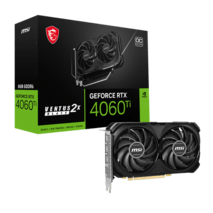 MSI GeForce RTX 4060 Ti VENTUS 2X BLACK 16G OC 