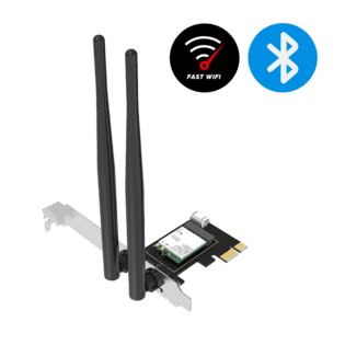 3000Mbps RAIDER ULTRA WiFi + BT PCI-E