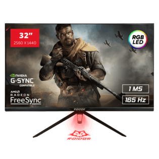 32" RAIDER 165Hz QHD ULTRA GAMING