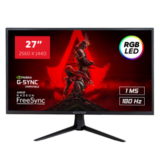 27" RAIDER-180Hz QHD ULTRA Gaming