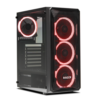RAIDER CA2 Pro Gaming - Rood