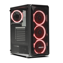 RAIDER CA2 Pro Gaming - Rood