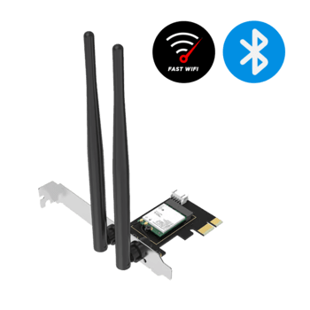 3000Mbps RAIDER ULTRA WiFi + BT PCI-E